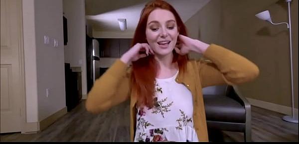  Young Redhead Teen Stepdaughter Lacy Lennon POV